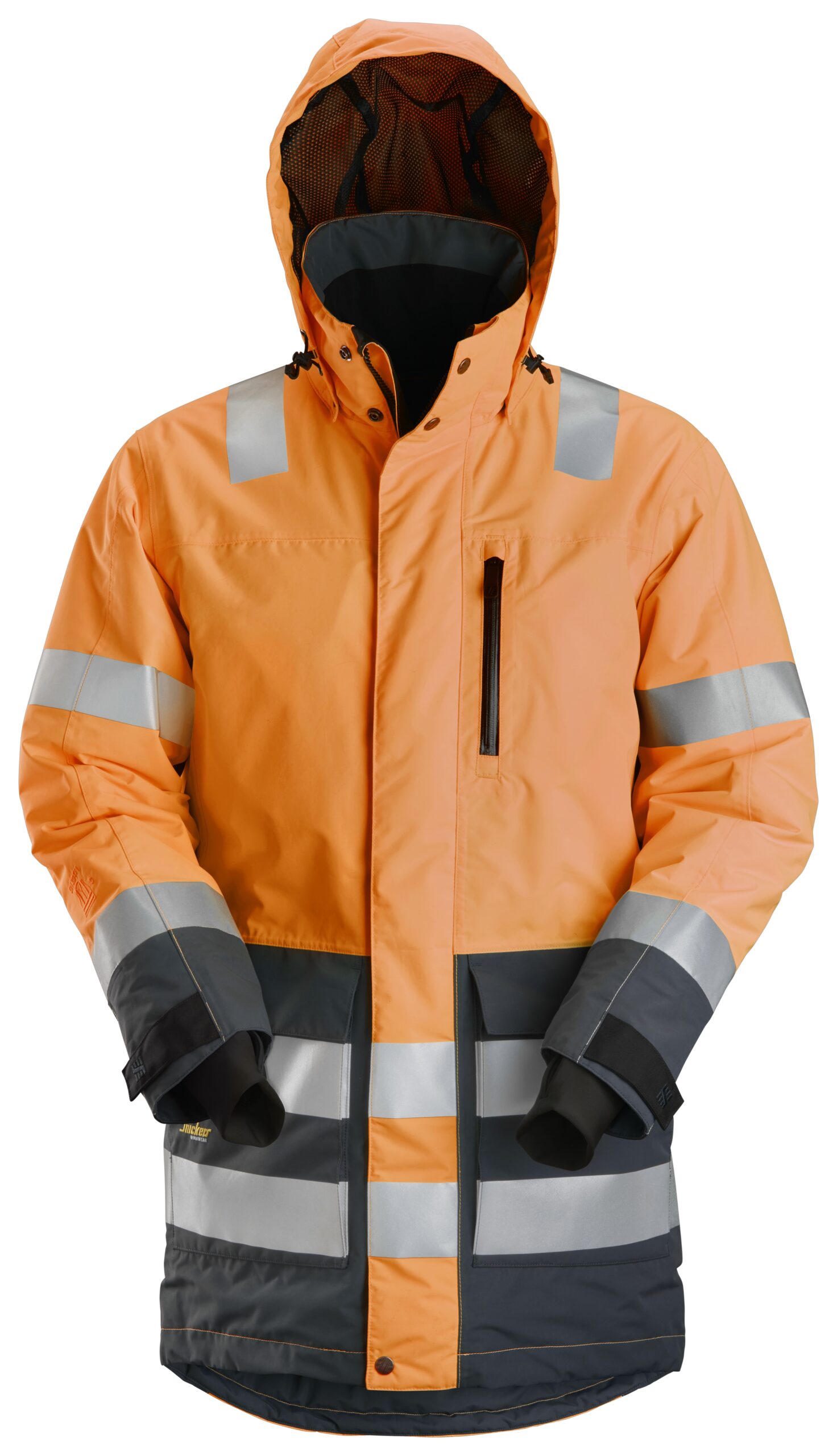 1830 - Parka odblaskowa przeciwdeszczowa AllroundWork, EN 20471/3 - Snickers