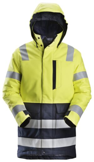 1860 - Parka odblaskowa ocieplana ProtecWork, EN 20471/3 - Snickers