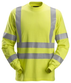 2461 - ProtecWork, T-shirt odblaskowy, – długi rękaw, EN 20471/3 - Snickers
