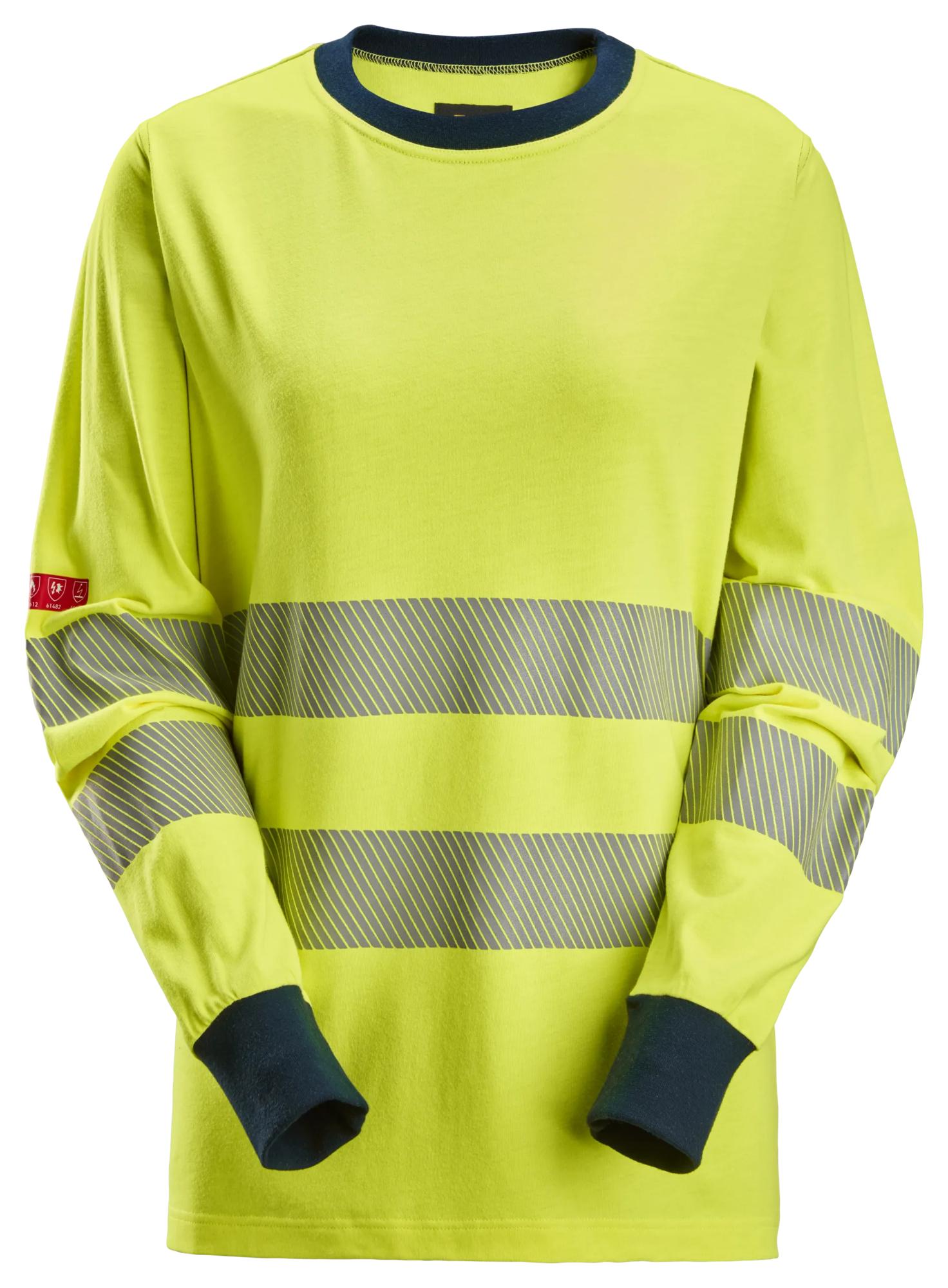 2476 - ProtecWork, T-shirt odblaskowy – damski, długi rękaw, EN 20471/2/3 - Snickers - obrazek 2