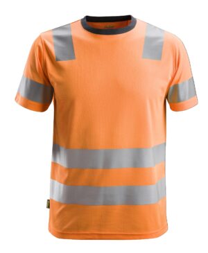 2530 - T-shirt odblaskowy AllroundWork, EN 20471/2 - Snickers