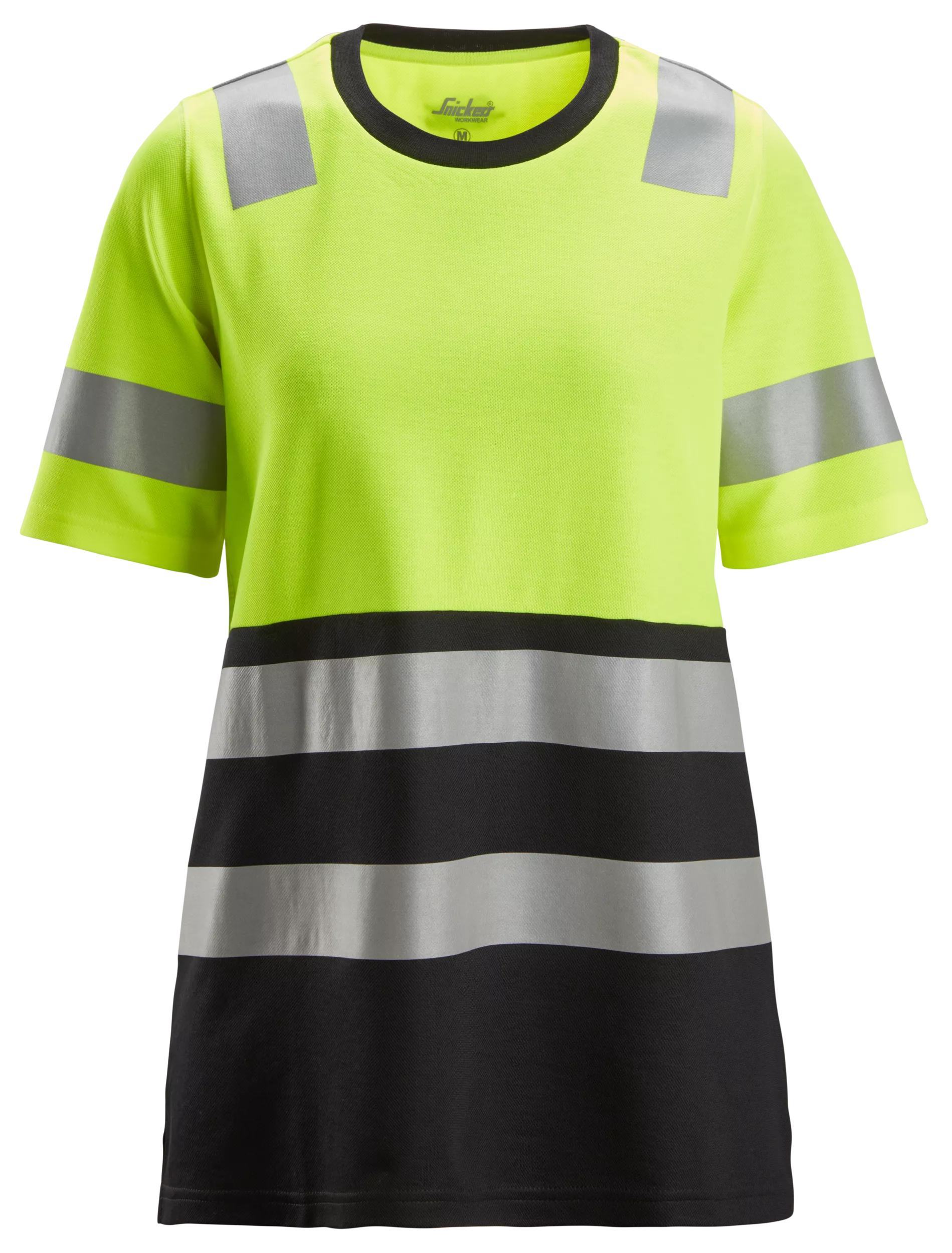 2573 - T-shirt odblaskowy - damski, EN20471/1 - Snickers - obrazek 2