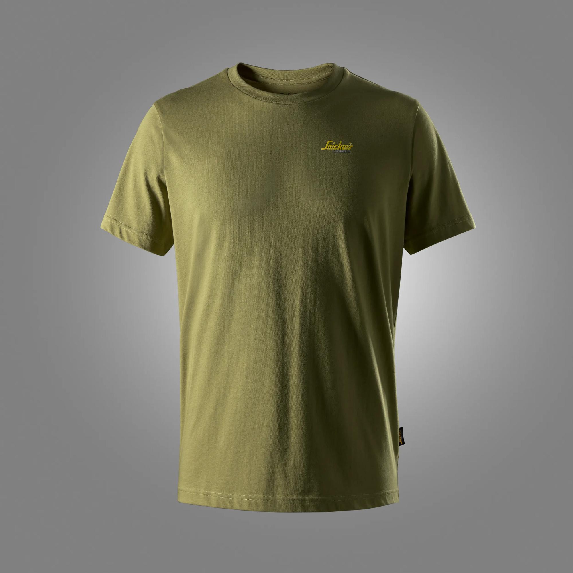 2588 - T-shirt z małym logo - Snickers - obrazek 2