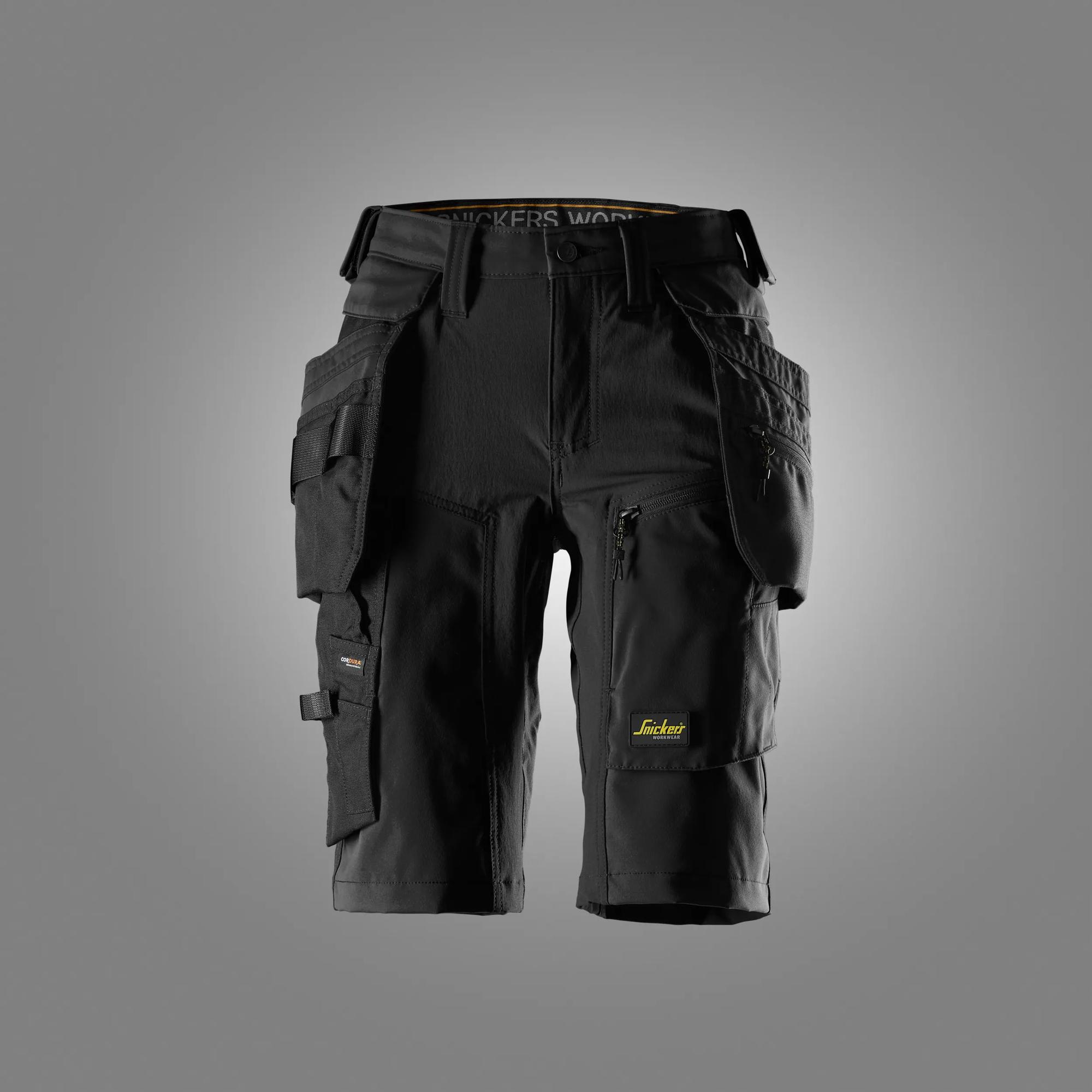 6117 - Szorty stretch AllroundWork z workami kieszeniowymi – damskie - Snickers