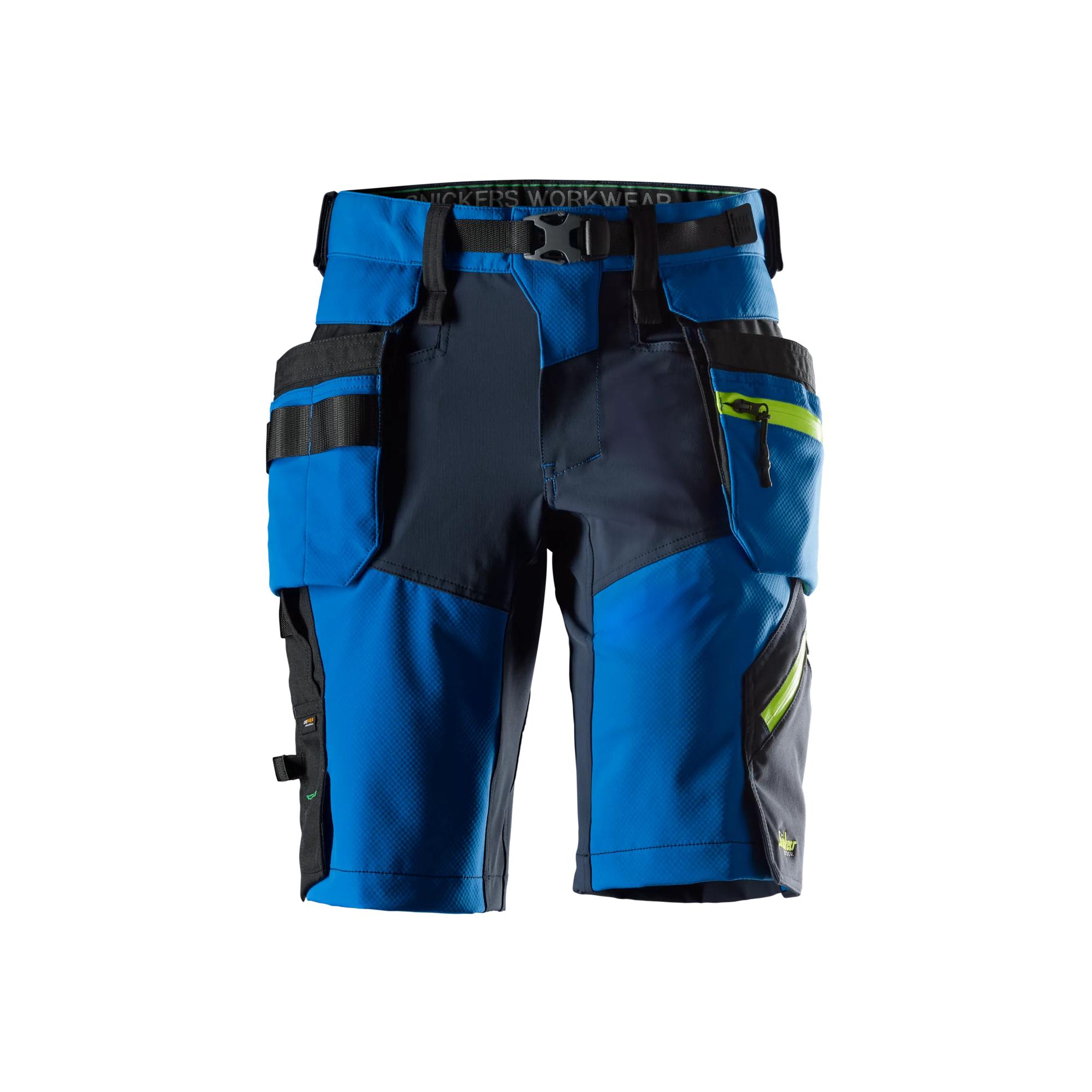 6140 - Szorty FlexiWork softshell stretch z odpinanymi workami kieszeniowymi - Snickers - obrazek 3