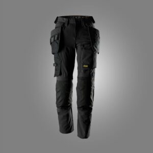 6217 - Spodnie stretch AllroundWork z odpinanymi workami kieszeniowymi – damskie - Snickers