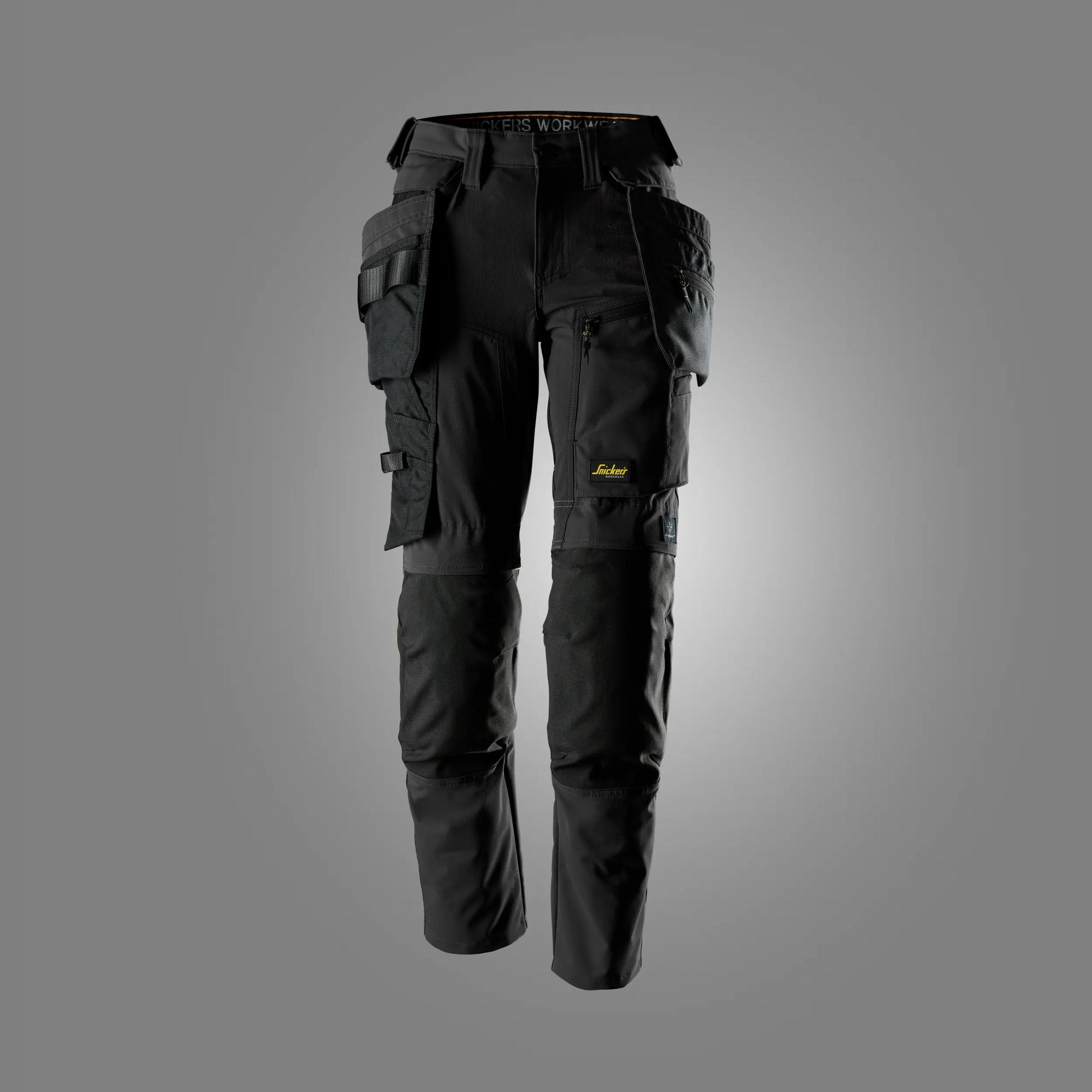 6217 - Spodnie stretch AllroundWork z odpinanymi workami kieszeniowymi – damskie - Snickers