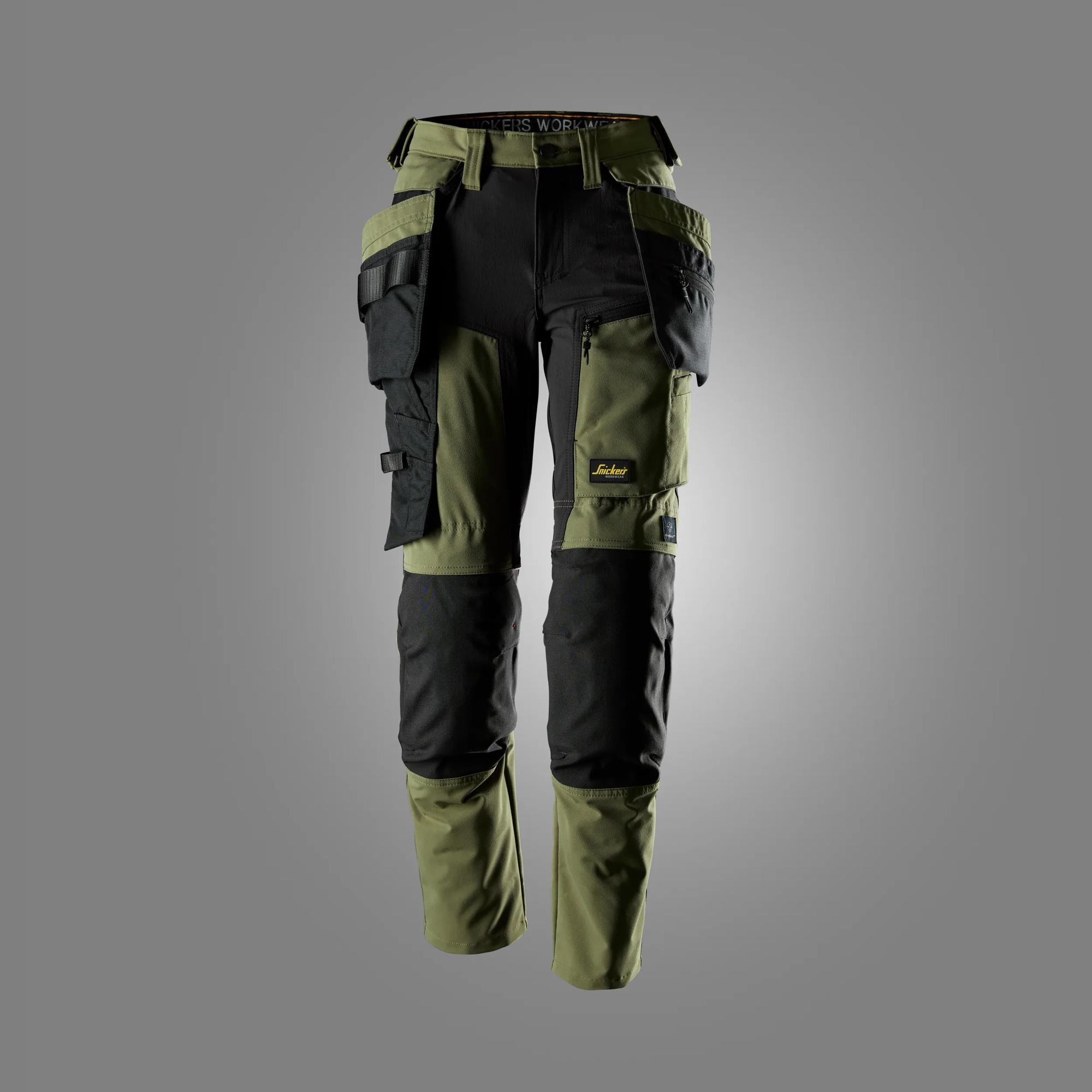 6217 - Spodnie stretch AllroundWork z odpinanymi workami kieszeniowymi – damskie - Snickers - obrazek 2