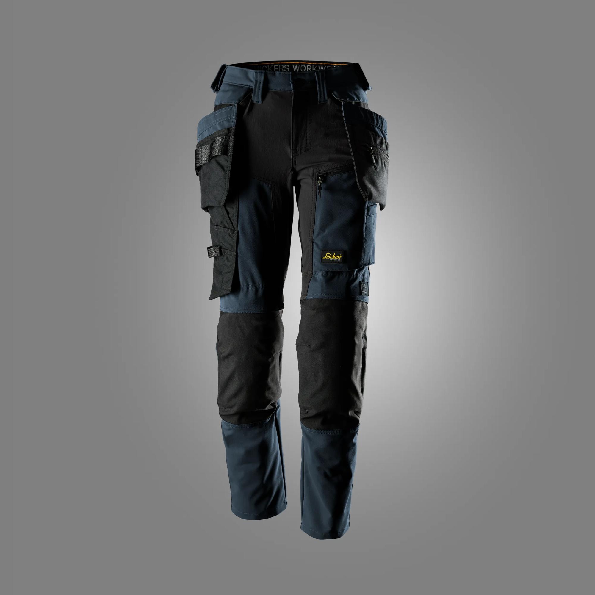 6217 - Spodnie stretch AllroundWork z odpinanymi workami kieszeniowymi – damskie - Snickers - obrazek 4