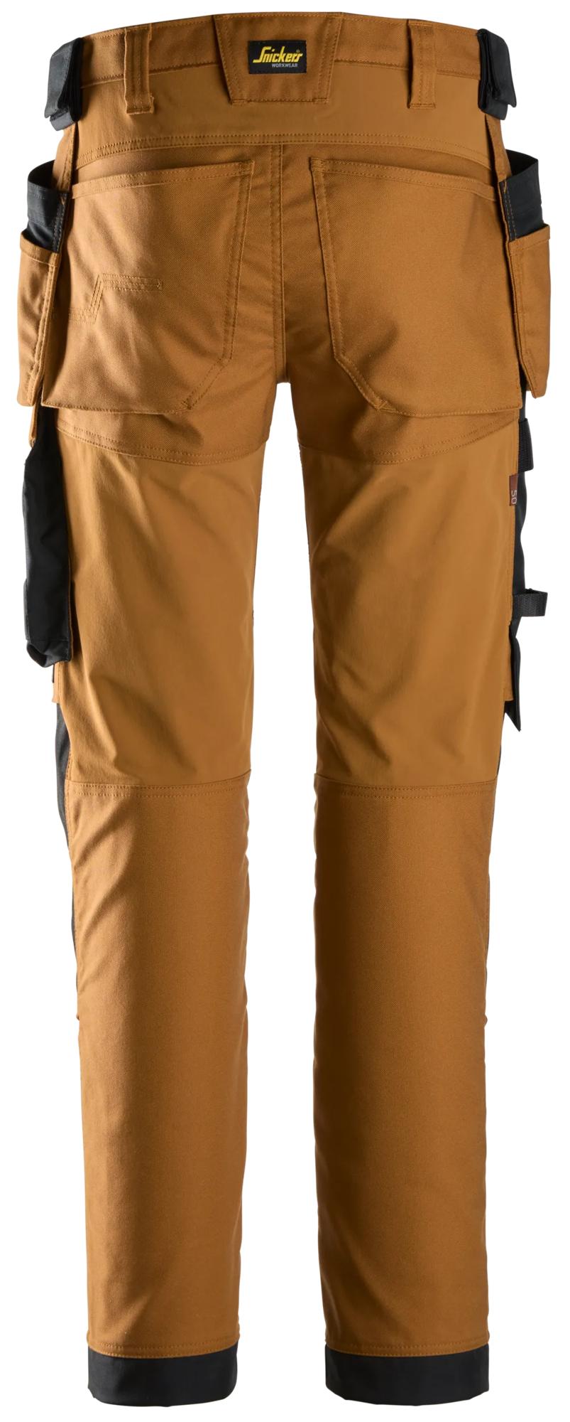 6244 - Spodnie Canvas stretch AllroundWork z workami kieszeniowymi - Snickers - obrazek 3