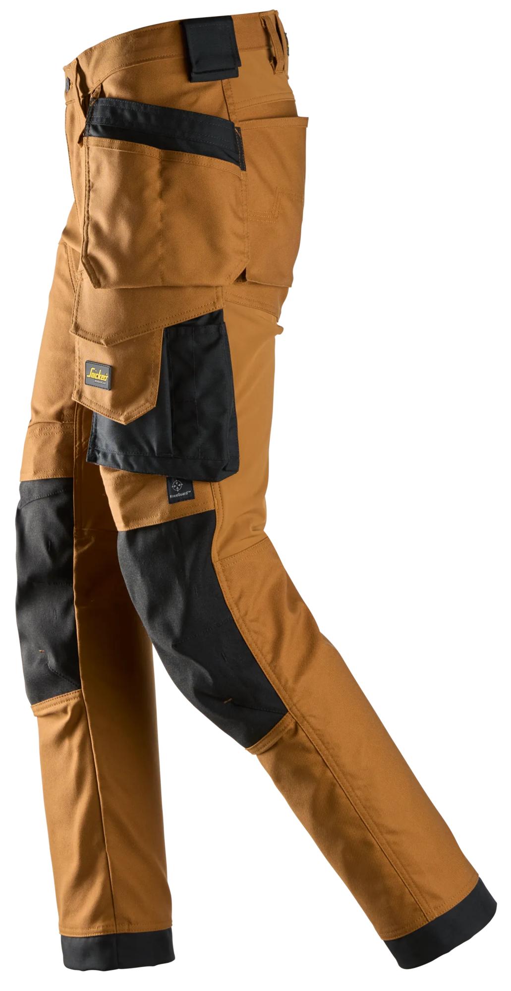 6244 - Spodnie Canvas stretch AllroundWork z workami kieszeniowymi - Snickers - obrazek 4