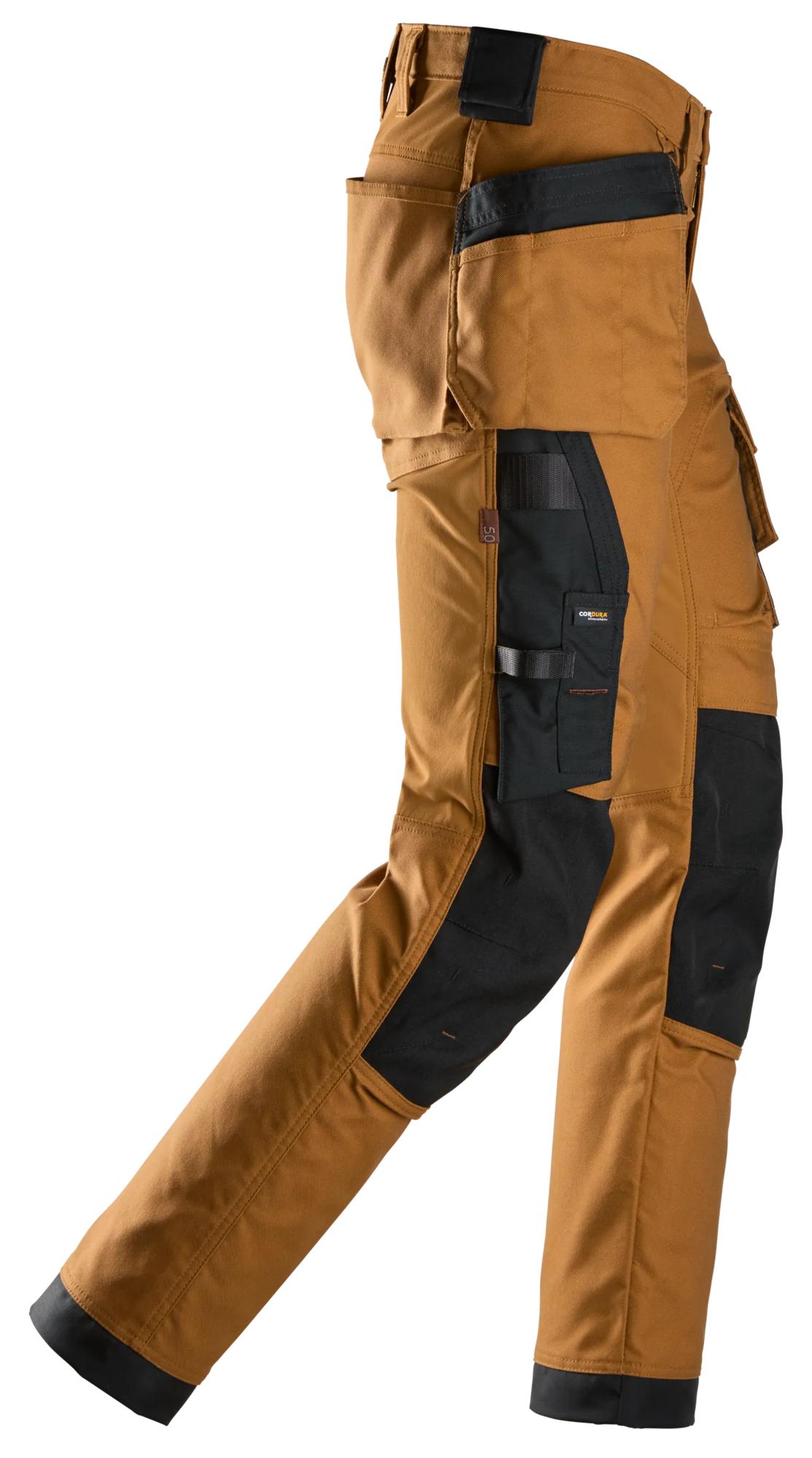 6244 - Spodnie Canvas stretch AllroundWork z workami kieszeniowymi - Snickers - obrazek 5