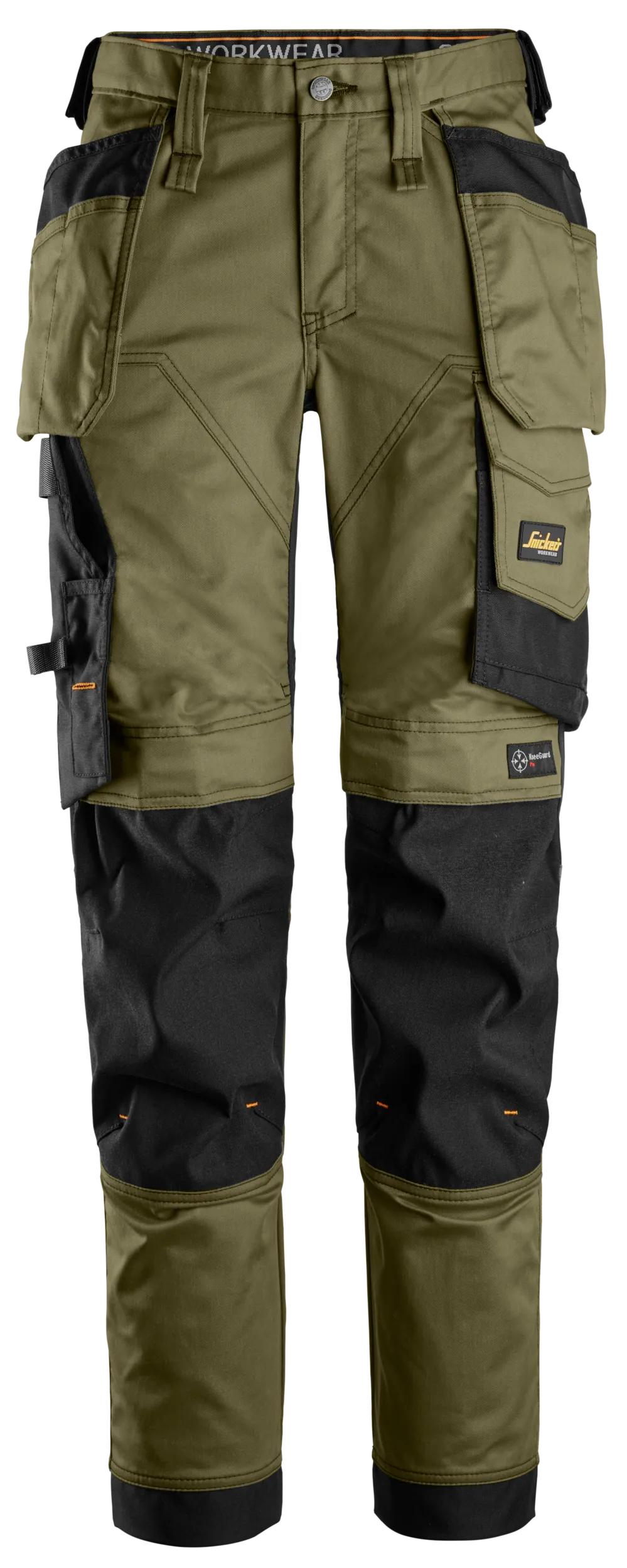 6247 - Spodnie stretch AllroundWork z workami kieszeniowymi – damskie - Snickers - obrazek 4