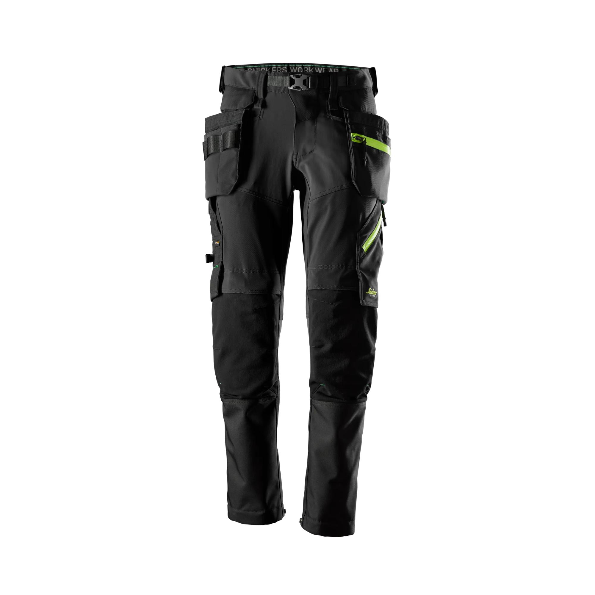 6940 - Spodnie FlexiWork softshell stretch z odpinanymi workami kieszeniowymi - Snickers