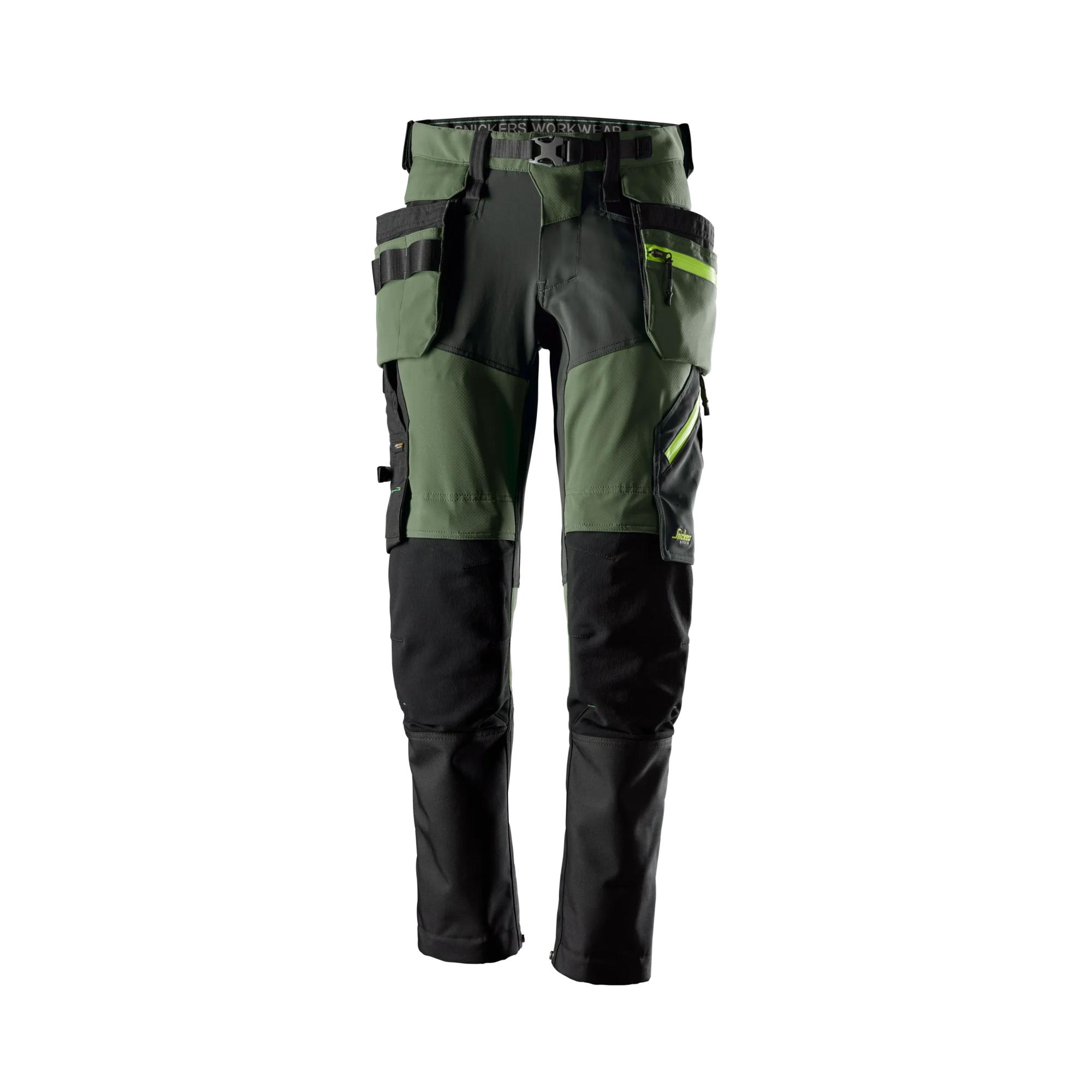6940 - Spodnie FlexiWork softshell stretch z odpinanymi workami kieszeniowymi - Snickers - obrazek 2