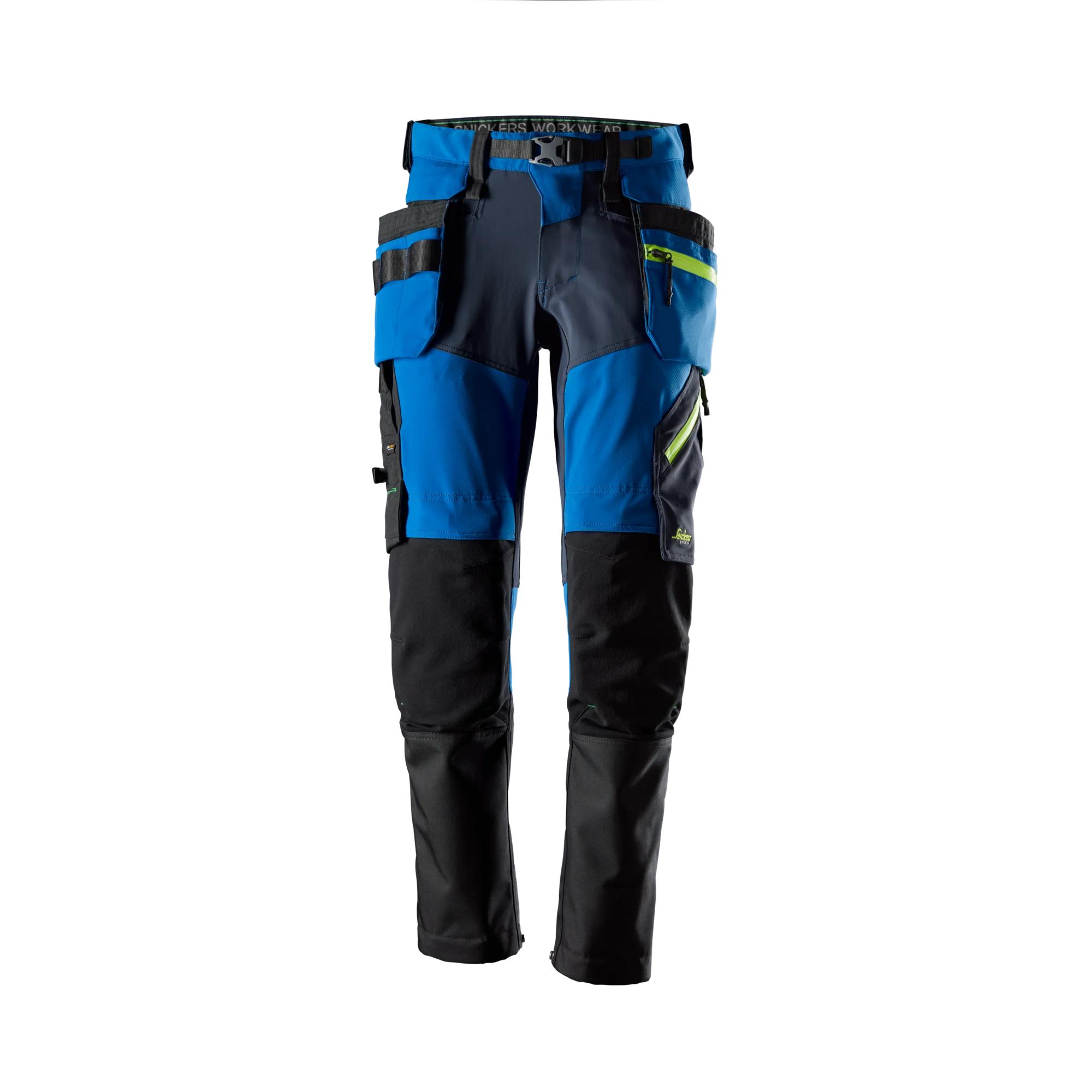 6940 - Spodnie FlexiWork softshell stretch z odpinanymi workami kieszeniowymi - Snickers - obrazek 4