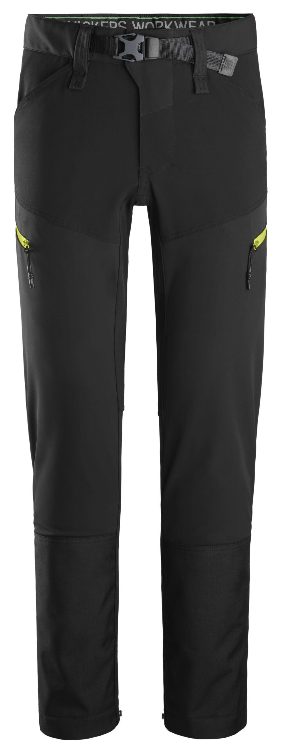 6948 - Spodnie softshell stretch FlexiWork bez kieszeni nakolannikowych - Snickers