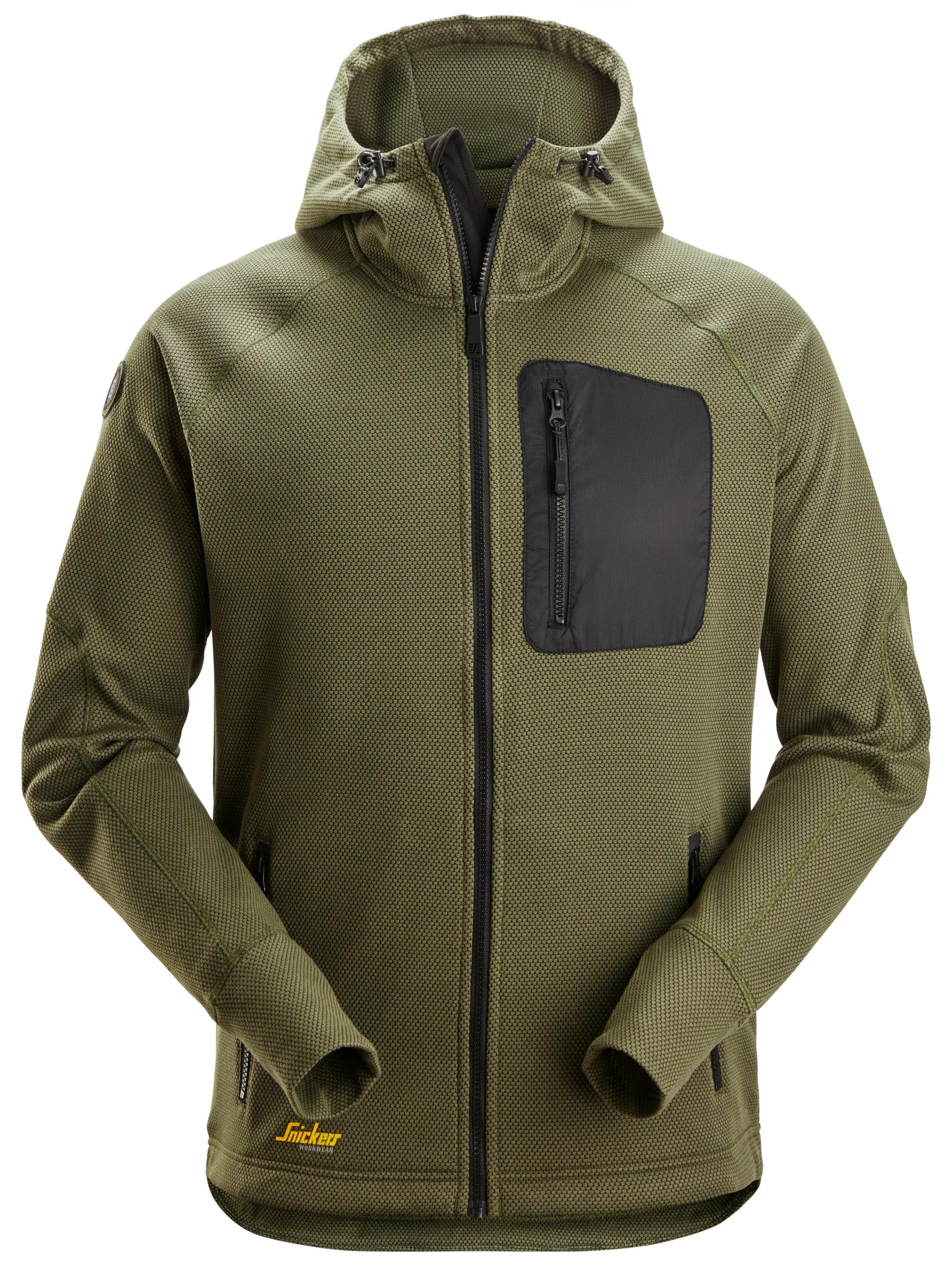 8041 - Bluza polarowa FlexiWork z kapturem - Snickers - obrazek 4