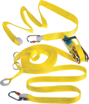 SPEEDLINE LV201 – Tymczasowy System Asekuracji Poziomej Z Taśmy - Max 20 M - Deltaplus