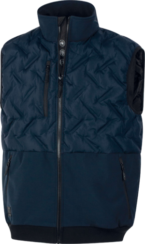 ACTON – Kamizelka - Płótno Pongee 100% Poliester Z Recyklingu Membrana Tpu 2 Warstwy Laminowane - Softshell 94% Poliester Z Recyklingu 6% Elastan Membrana Tpu 3 Warstwy Laminowane - Deltaplus