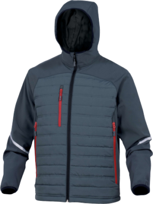 MOTION – Bluza Z Dwóch Materiałów: Softshell I Pikowany Poliester - Deltaplus