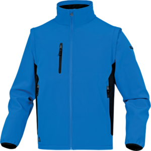 MYSEN2 – Bluza Softshell 96% Poliester 4% Elastan - Odpinane Rękawy - Deltaplus