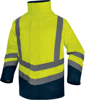 OPTIMUM3 – Kurtka Ostrzegawcza 5 W 1 Z Poliestru Oxford Powlekanego Pu - Deltaplus