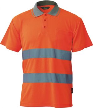 VWPS01-A - Koszulka polo Coolpass ostrzegawcza - Beta