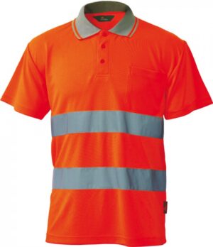 VWPS01-B - Koszulka polo przewiewna ostrzegawcza - Beta