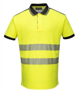 T180 – Koszulka robocza odblaskowa polo