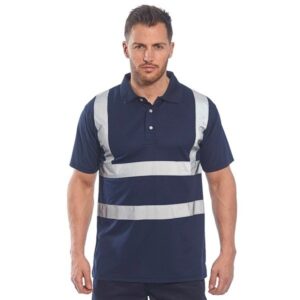 F477 – Koszulka robocza polo z odblaskami